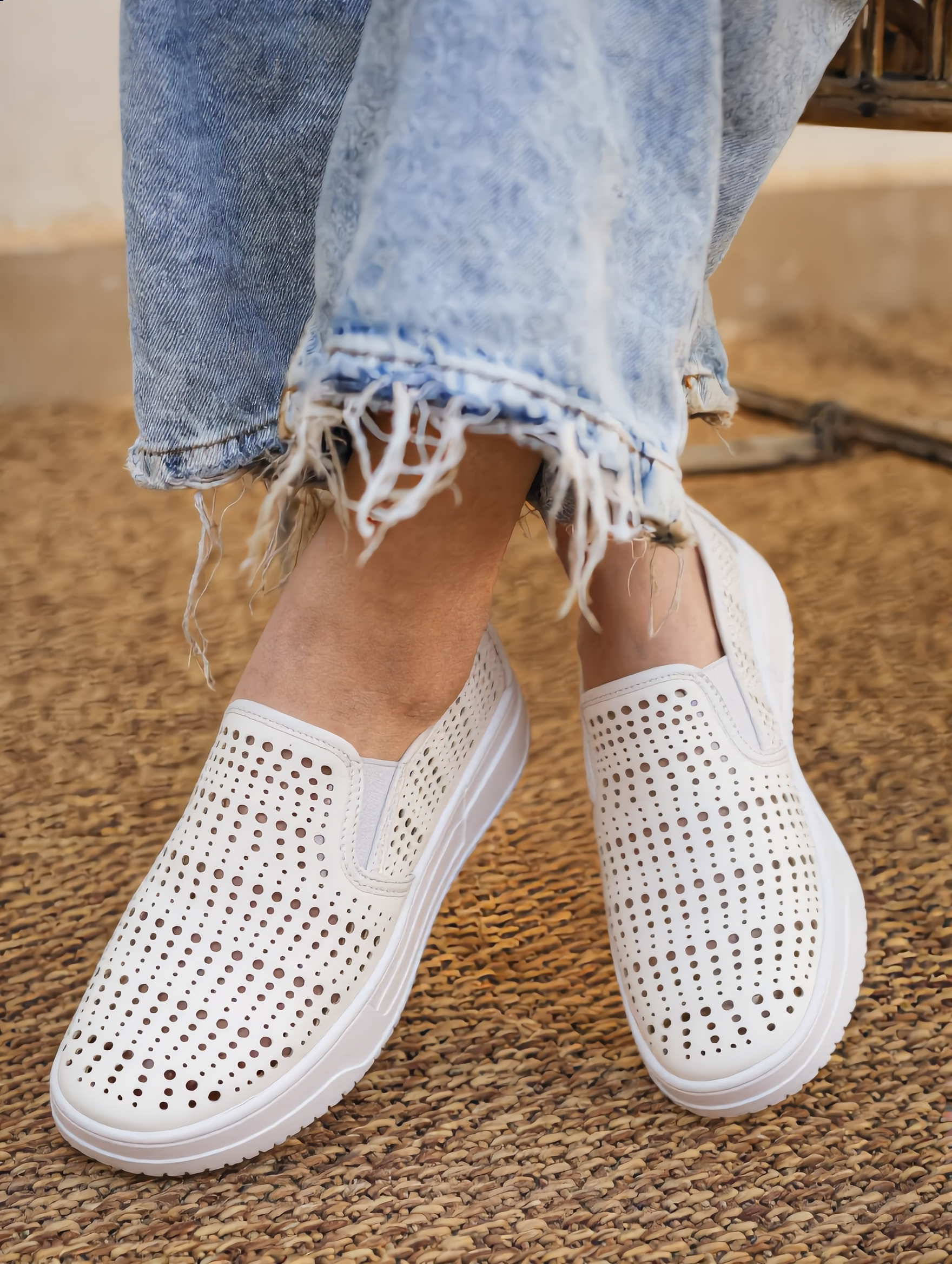 The Breeze Loafer - White