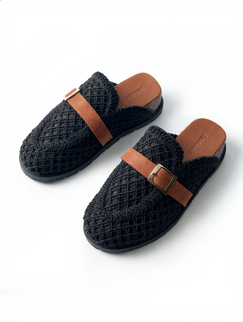 Riviera Mesh Clog - Black