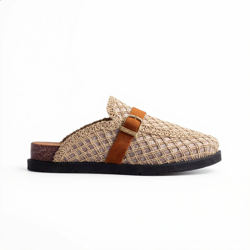 Riviera Mesh Clog - Beige